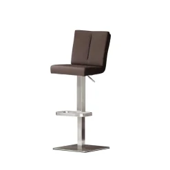 Wohnen Hocker<Barhocker Nurno in Dunkelbraun