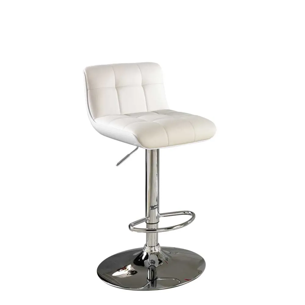 Wohnen Hocker<Barhocker Woma in Weiß (2er Set)