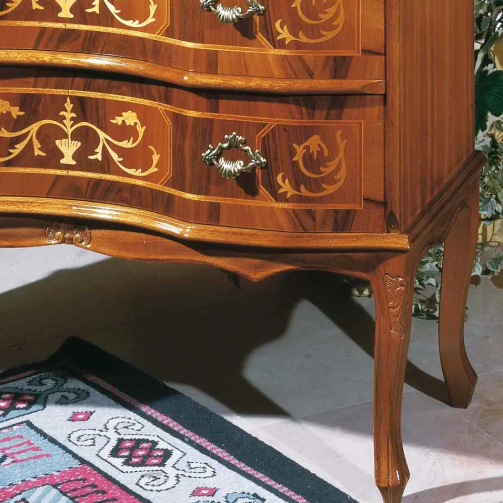 Wohnen Tv & Hifi-Möbel|Lowboards<Barock gestaltete Kommode Agosto mit 2 Schubladen