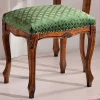 Wohnen Hocker<Barock Hocker gepolstert Agosto in Grün