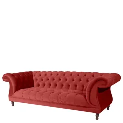 Wohnen Sofas<Barock Wohnzimmersofa in Ziegelrot - Henissa