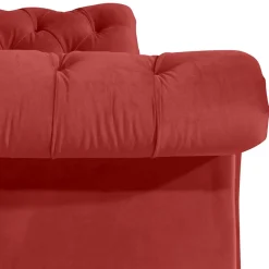 Wohnen Sofas<Barock Wohnzimmersofa in Ziegelrot - Henissa
