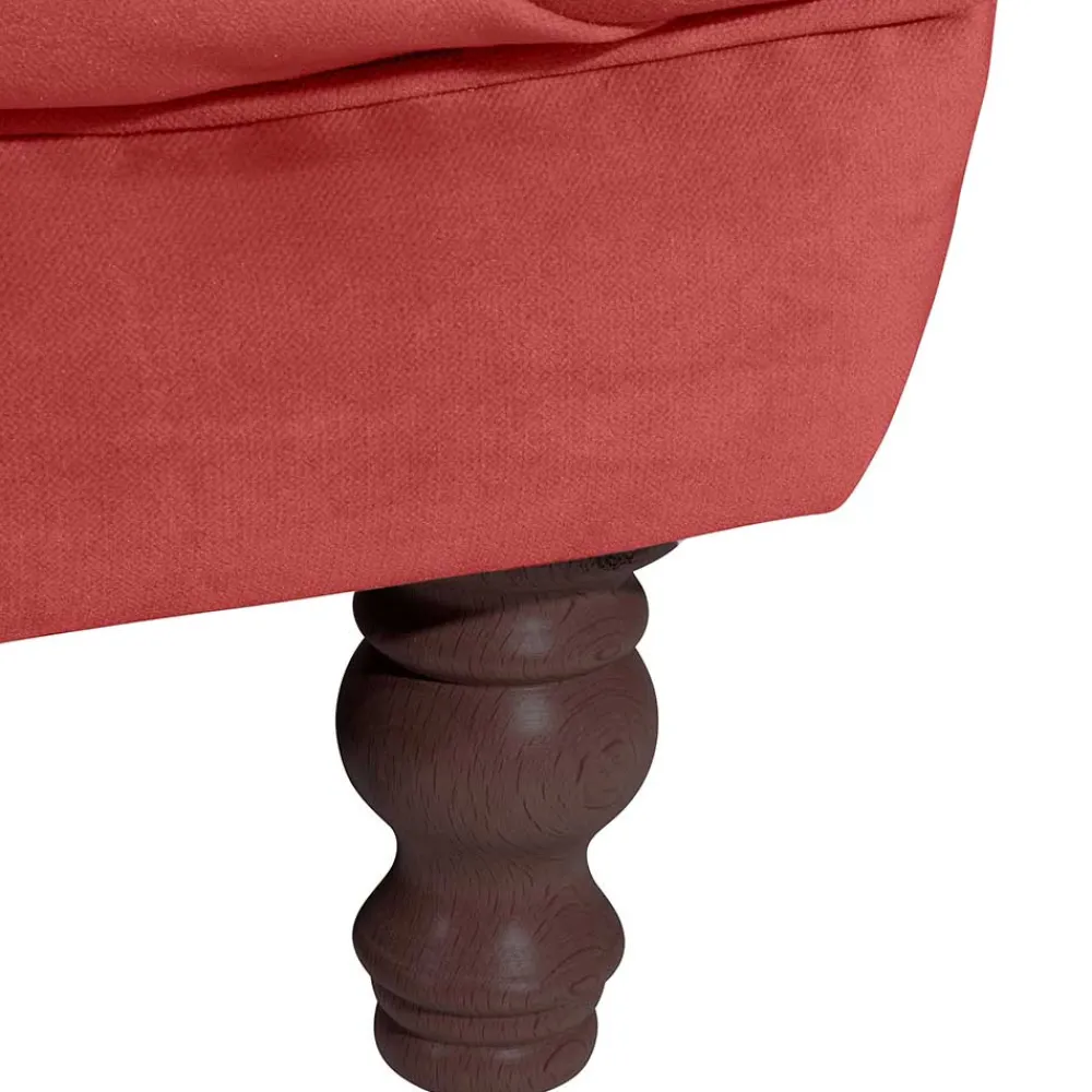 Wohnen Sofas<Barock Wohnzimmersofa in Ziegelrot - Henissa