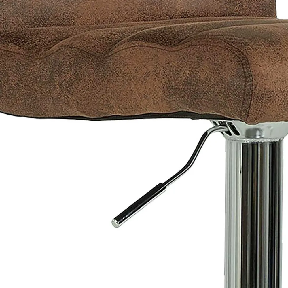 Wohnen Hocker<Barstühle in Vintage Braun - Emli (2er Set)