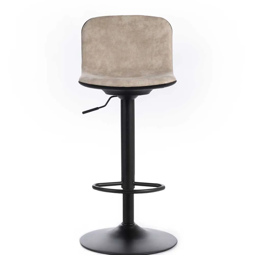 Wohnen Hocker|Stühle<Barstühle mit gepolsterter Rückenlehne - Xivadro (2er Set)