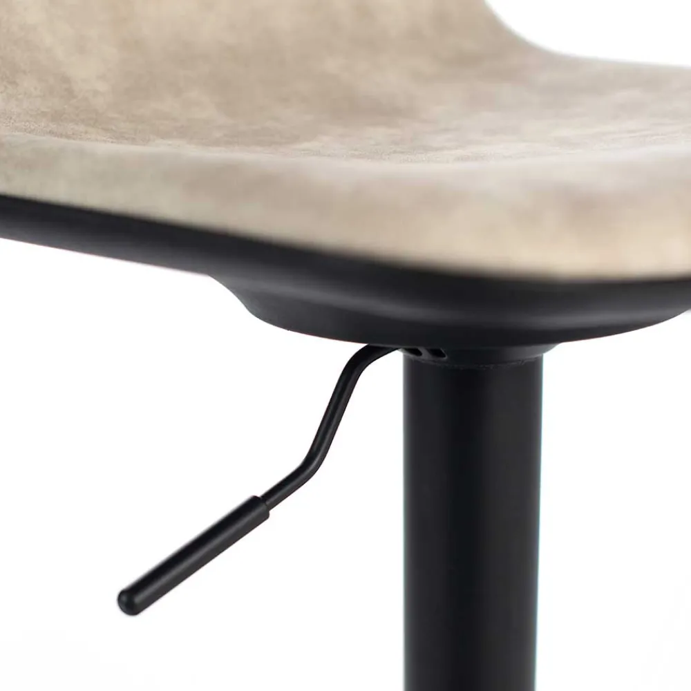 Wohnen Hocker|Stühle<Barstühle mit gepolsterter Rückenlehne - Xivadro (2er Set)
