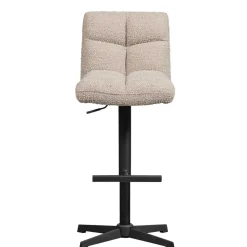 Wohnen Hocker<Barstuhl in Beige Boucle - Salmanca (2er Set)