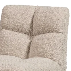 Wohnen Hocker<Barstuhl in Beige Boucle - Salmanca (2er Set)