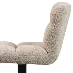 Wohnen Hocker<Barstuhl in Beige Boucle - Salmanca (2er Set)