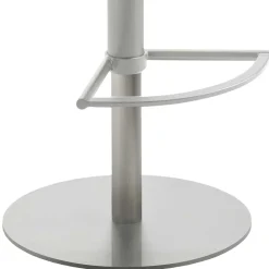 Wohnen Hocker<Barstuhl in Beige Stoff und Microfaser - Kenzy