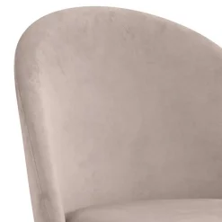 Wohnen Hocker|Stühle<Barstuhl in Beige und Gold - Furcios (2er Set)