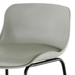 Wohnen Hocker<Barstuhl in Grau und Schwarz - Cavanna (2er Set)