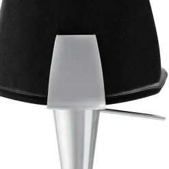 Wohnen Hocker<Barstuhl in Schwarz - echtes Leder - Jodolio