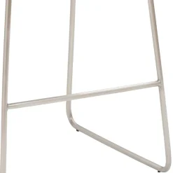 Wohnen Hocker<Barstuhl mit 67cm Sitzhöhe in Dunkelgrau - Rock