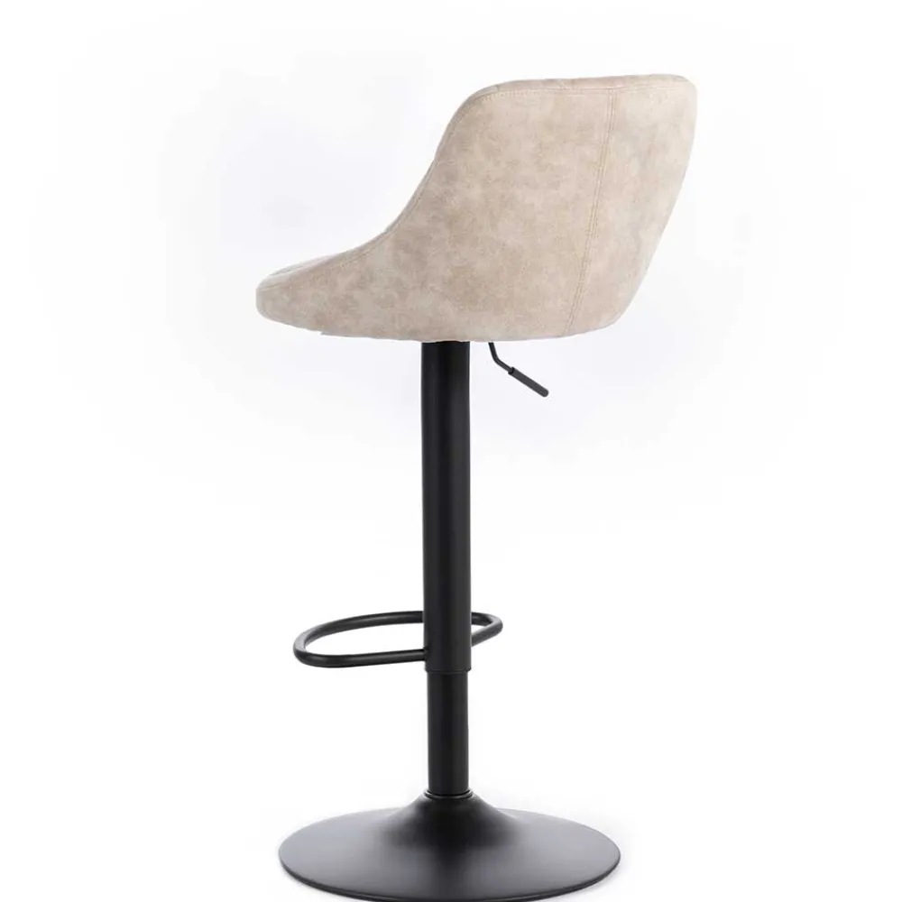 Wohnen Hocker<Barstuhl mit Rautensteppung - Klaro (2er Set)