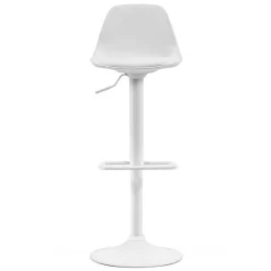 Wohnen Hocker<Barstuhl mit Sitzschale & Tellerfuß - Fenturam (2er Set)