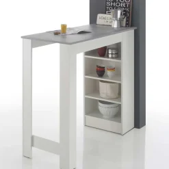 Wohnen Tische<Bartisch mit Regal 115x103x50 cm - Xeli