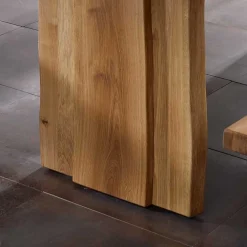Wohnen Tische<Baumesstisch aus Wildeiche Massivholz - Cantinos