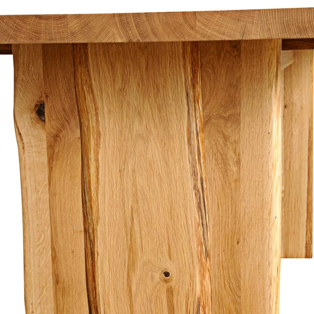 Wohnen Tische<Baumesstisch aus Wildeiche Massivholz - Cantinos
