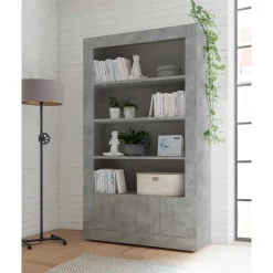 Wohnen Regale<Bücher Regal in Beton Nachbildung - Irian
