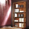 Wohnen Regale<Bücher Regal in Nussbaum Braun - Exotica