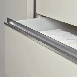 Wohnen Kleiderschränke|Schränke<Beiger Schlafzimmerschrank Pastranav mit sechs Schubladen