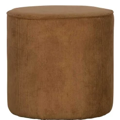 Wohnen Hocker<Beistellhocker aus Cord in Honigfarben - Sumatra