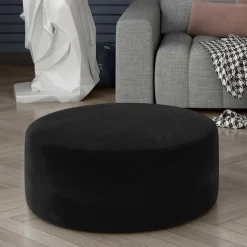 Wohnen Hocker<Beistellhocker aus mattem Samt - Sentiagamo