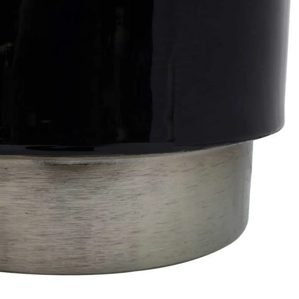 Wohnen Tische<Beistelltisch in Silber mit Anthrazit - Gulia