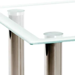 Wohnen Tische<Beistelltisch mit zwei Glasplatten 40x46x40 cm - Ubinus