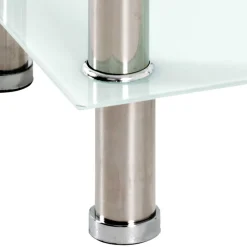 Wohnen Tische<Beistelltisch mit zwei Glasplatten 40x46x40 cm - Ubinus