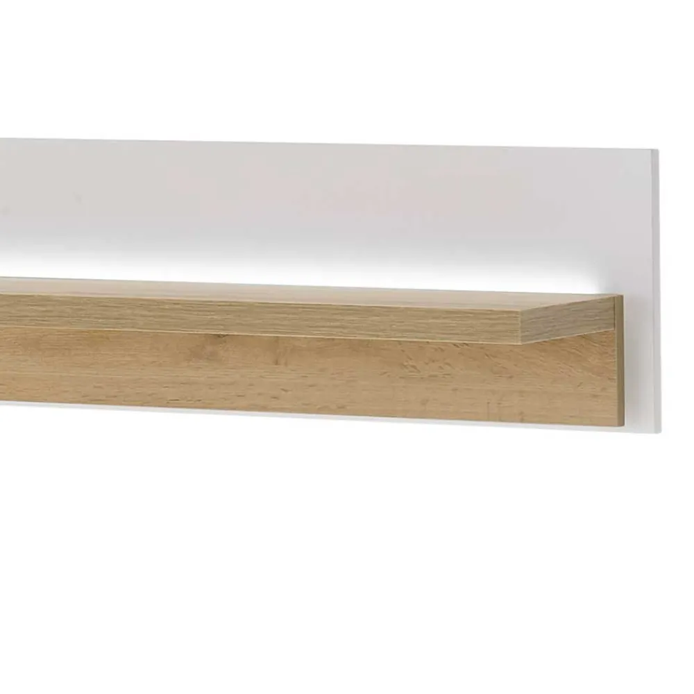 Wohnen Wohnwände<Beleuchtete TV Anbauwand Möbelset - Racelyn (dreiteilig)