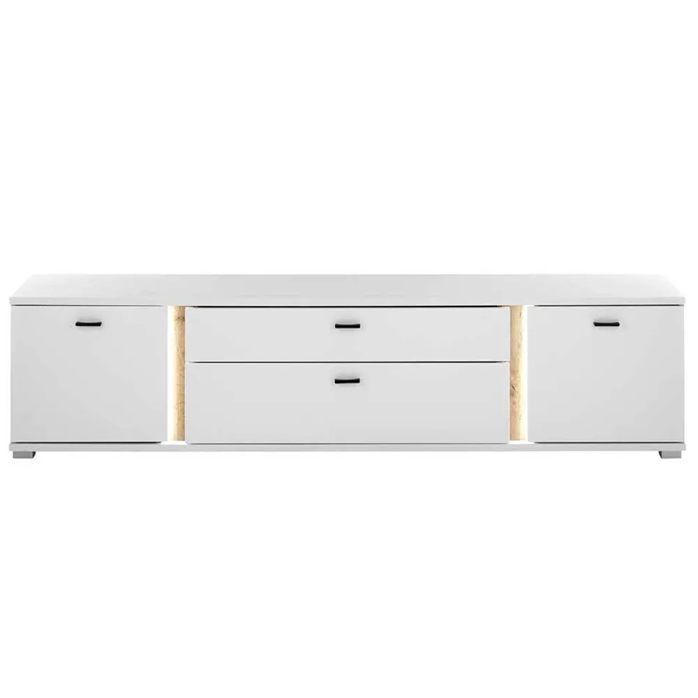 Wohnen Tv & Hifi-Möbel|Lowboards<Beleuchtete TV Kommode mit 200 cm Breite - Racelyn