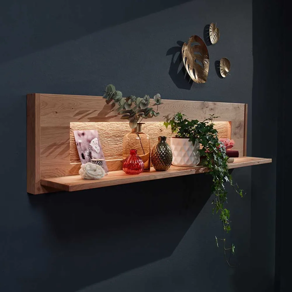 Wohnen Regale<Beleuchtetes Wandboard mit LED dimmbar - Acmida