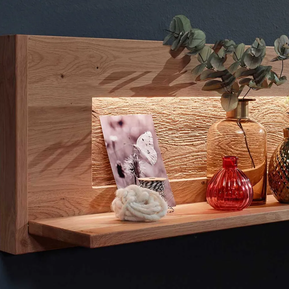 Wohnen Regale<Beleuchtetes Wandboard mit LED dimmbar - Acmida