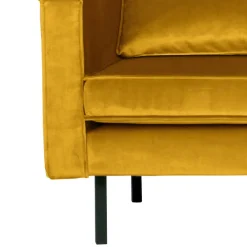 Wohnen Sofas<Bequemes Daybed mit Samt Nustra in Gelb