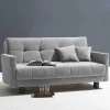Wohnen Sofas<Bequemes Flachgewebe Faltsofa in Grau - Yirma