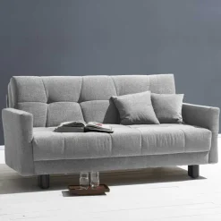 Wohnen Sofas<Bequemes Flachgewebe Faltsofa in Grau - Yirma