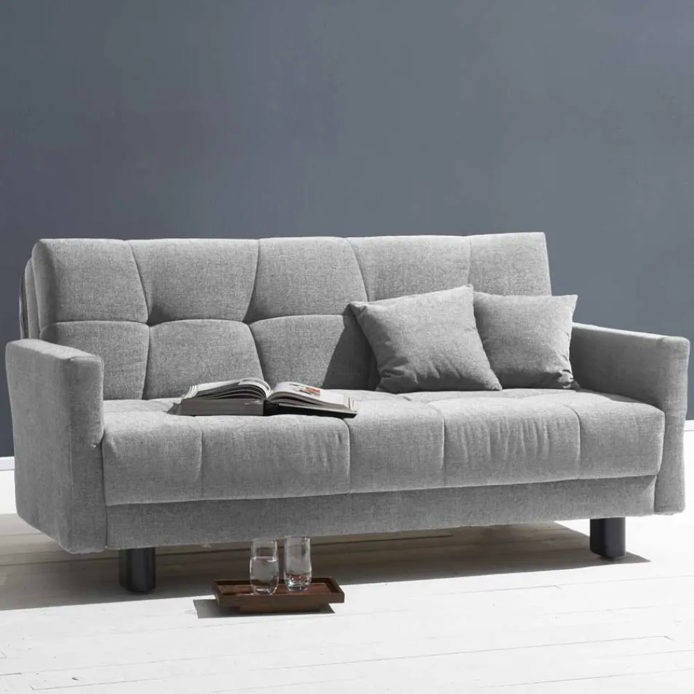 Wohnen Sofas<Bequemes Flachgewebe Faltsofa in Grau - Yirma