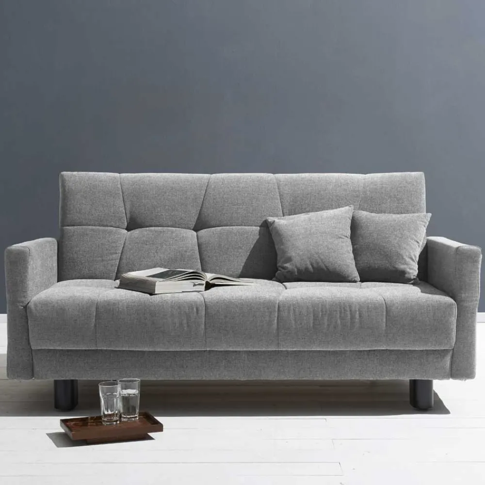 Wohnen Sofas<Bequemes Flachgewebe Faltsofa in Grau - Yirma