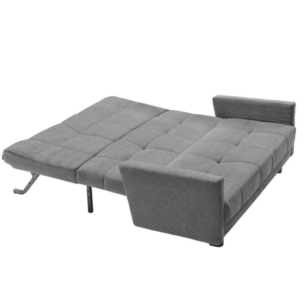 Wohnen Sofas<Bequemes Flachgewebe Faltsofa in Grau - Yirma