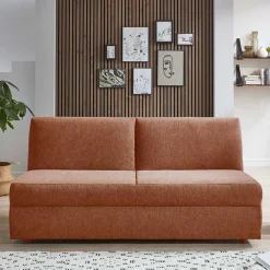 Wohnen Sofas<Bequemes Schlafsofa in Kupfer Braun - Monte