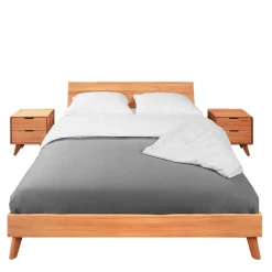 Wohnen Betten<Überlänge Bett & Nachttische Set - Junola (dreiteilig)