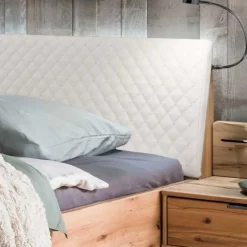 Wohnen Betten<Bett Anlage aus Kernbuche - Krofun (dreiteilig)
