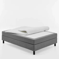 Wohnen Betten<Bett für Dachschrägen in Grau & Schwarz - Esmeraldino