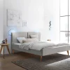 Wohnen Betten<Bett im Skandinavischen Stil in Grau - Zeilo