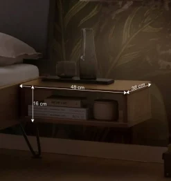 Wohnen Betten<Bett mit Kopfteil gepolstert Kunstleder Anthrazit - Catrizia