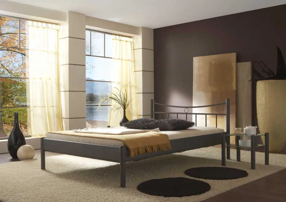 Wohnen Betten<Bett Regina aus Metall