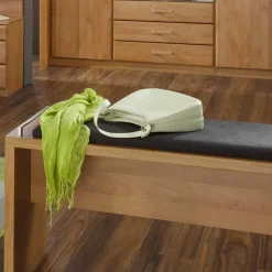 Wohnen Sitzbank<Bettbank Bordeaux in Erle Holzoptik