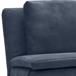 Wohnen Betten|Sofas<Bettcouch in Dunkelblau mit Eiche - Mattys